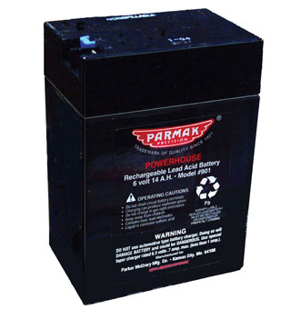 PARMAK PRECISION® REPLACEMENT BATTERY 6 V