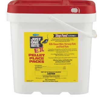 JUST ONE BITE EX PELLET PLACE PACKS .75 OZ  X  88 COUNT