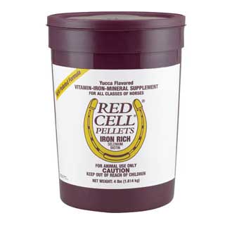 RED CELL PELLETS 4 LB PAIL