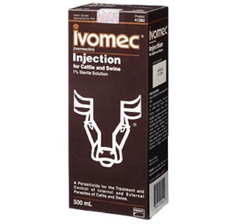 IVOMEC® 1% INJECTION FOR CATTLE & SWINE (IVERMECTIN) 500 ML 1/PKG