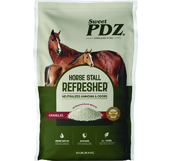 SWEET PDZ HORSE STALL REFRESHER GRANULES 40 LB 1/PKG