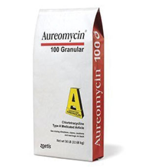 AUREOMYCIN® TYPE C FEVER TREATMENT FEED SUPPLEMENT GRANULAR 90 G 50 LB