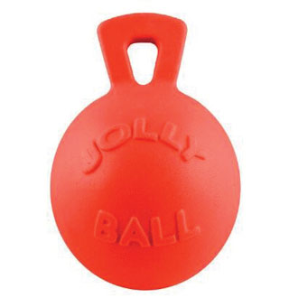 JOLLY PETS® TUG-N-TOSS JOLLY BALL S 4-1/2 IN ORANGE