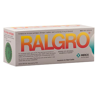 RALGRO® IMPLANTS 24 DOSE