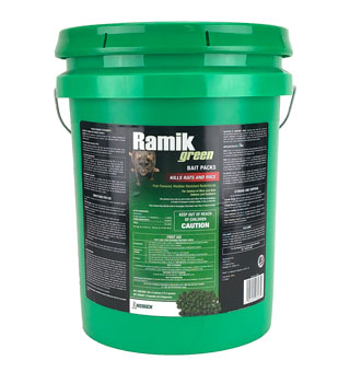 RAMIK® EXTRUDED 1/2 PELLETS IN 4 OZ PACKS 60 COUNT PAIL