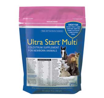 ULTRA START® MULTI-SPECIES COLOSTRUM SUPPLEMENT 16OZ BAG