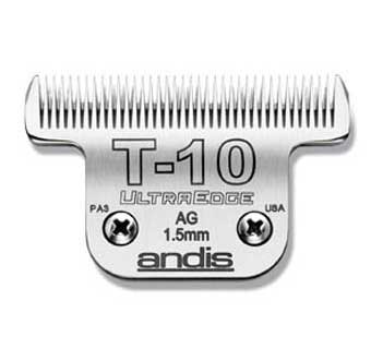 ANDIS® ULTRAEDGE® BLADE SET #T-10 3/32 INCH - 2.4 MM - FOR HORSES