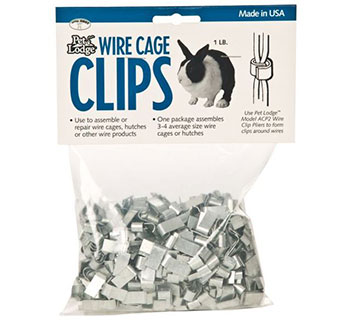WIRE CAGE CLIPS - 1LB BAG - EACH