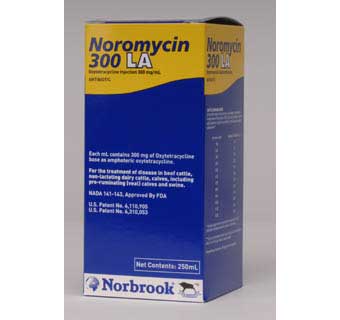 NOROMYCIN 300 LA INJECTABLE 250 ML