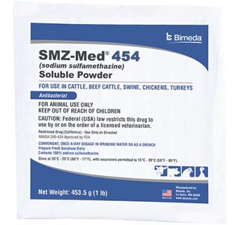 SMZ-MED™ 454 SOLUBLE POWDER 453.5 G (RX)