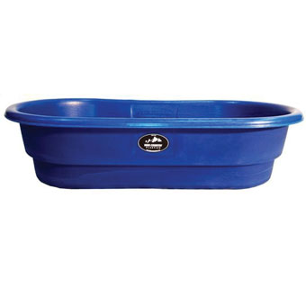 55 GALLON W-SERIES STOCK TANK BLUE