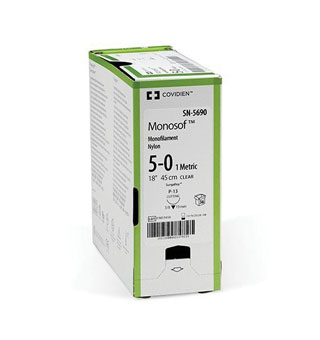 MONOSOF™ SUTURE 3/8C REV CUT 2/0 36/BX