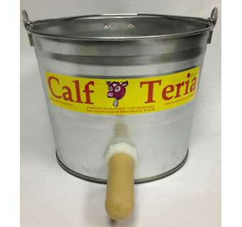 CALF TERIA GALVANIZED NIPPLE PAIL