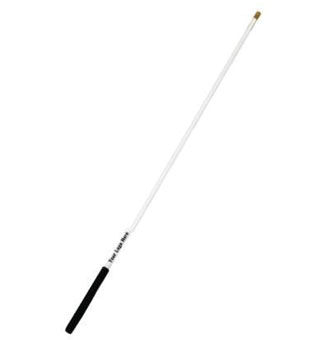 STANDARD SORTING POLE FIBERGLASS WHITE 72 IN