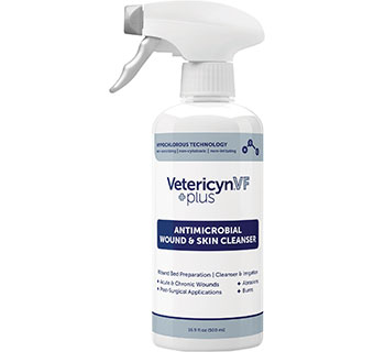 VETERICYN PLUS® VF ANTIMICROBIAL WOUND & SKIN CLEANSER 16 OZ 1/PKG