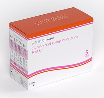 WITNESS® RELAXIN PREGNANCY TEST KIT INCLUDES MULTIPLE ITEMS