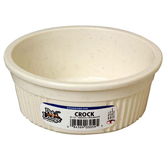 CROCK PET BOWL PLASTIC 20 OZ 1/PKG