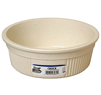 CROCK PET BOWL - 48OZ - GRANITE - EACH