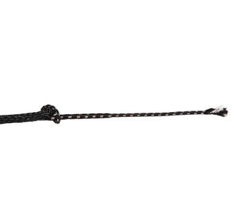 REPLACEMENT BRAIDED POPPER BLACK NYLON 12 IN L