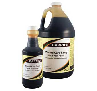 BARRIER WOUND CARE SPRAY WITH PAIN RELIEF GALLON