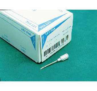 MONOJECT™ VET NEEDLE ALUMINUM HUB 20 GAUGE X 1 INCH A - BEV 100 COUNT