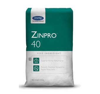ZINPRO® 40 A NUTRITIONAL FEED INGREDIENT FOR LIVESTOCK AND POULTRY 25 KG