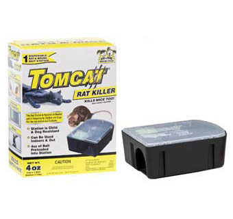 TOMCAT RAT DISPOSABLE BAIT STATION 1 PACK