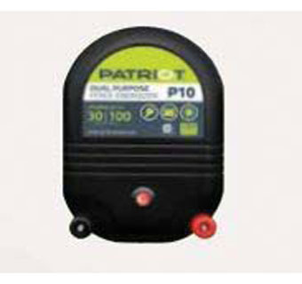 PATRIOT™ P10 DUAL PURPOSE FENCE ENERGIZER 1.4 J 9.7 KV 30 MILES