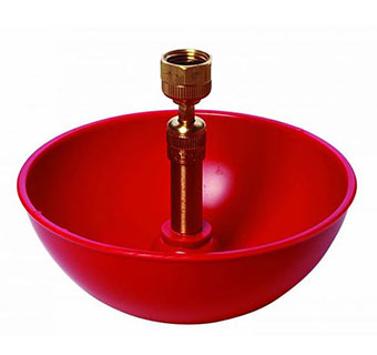 GAME BIRD AUTOMATIC POULTRY FOUNT - RED - EACH