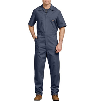 LIGHTWEIGHT COVERALL SHORT SLEEVE DARK NAVY REGULAR 3XL 54-56 IN
