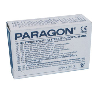 PARAGON SURGICAL BLADE STAINLESS STEEL #15 100/BX