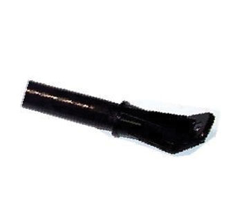 BLACK DIAMOND® PUSH BROOM HANDLE WITH CONNECTOR TIP 60 IN L BLK
