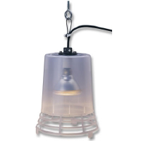 STRAIGHT HEAT LAMP FIXTURE WITH 9 FT PWR CORD AND PLASTIC HANGER