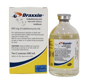 DRAXXIN® INJECTABLE SOLUTION 100 ML (RX)