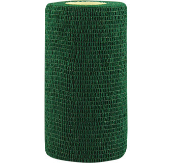 FLEX WRAP™ EZ-TEAR® BANDAGE 4 IN HUNTER GREEN ROLLS 1/PKG