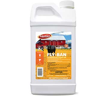 FLY BAN SYNERGIZED POUR ON 1/2 GALLON