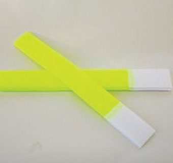 FLAG-LOC® LEG BAND VELCRO NEON YELLOW 10/PKG