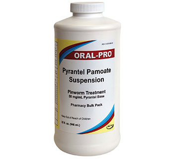 ORAL-PRO® PYRANTEL PAMOATE SUSPENSION 50 MG/ML 32 OZ 1/PKG