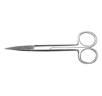 JORVET™ SURGICAL SCISSORS SHARP 5-1/2 IN 1/PKG