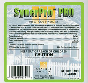 SYNERPRO® PBO - GALLON - EACH