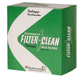 FILTER-CLEAN™ ISOTROPIC MILK FILTERS 6.5