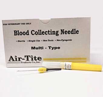 AIR-TITE BLOOD COLLECTING NEEDLE MULTI-TYPE 20G X 1-1/2 100 COUNT