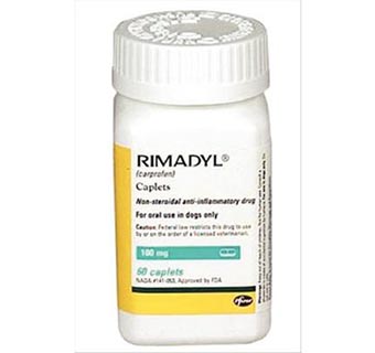 RIMADYL® CAPLETS 100MG 60/BOTTLE (RX)