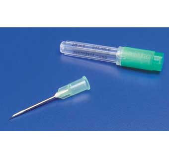 RIGID PACK HYPODERMIC NEEDLES POLY HUB 23 GAUGE X 3/4 INCH A - BEVEL 100 COUNT