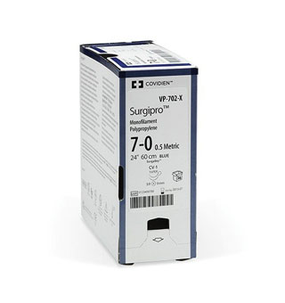 SURGIPRO™ SUTURE #2/0X75 CM STGT REV CUT SC-2 36/BX