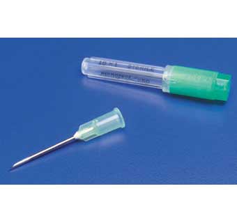 RIGID PACK HYPODERMIC NEEDLES POLY HUB 22 GAUGE X 3/4 INCH A - BEVEL 100 COUNT