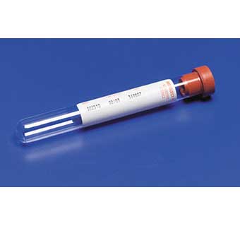 MONOJECT™ RED STOPPER BLOOD COLLECTION TUBE 5 ML 100 COUNT