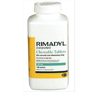 RIMADYL® CHEWABLE TABLETS 100 MG 180/BOTTLE (RX)