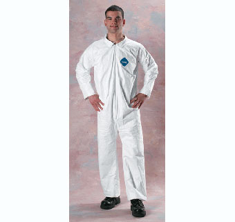TYVEK® COVERALLS (OPEN WRIST & ANKLE STYLE) - X-LARGE - 25/BOX