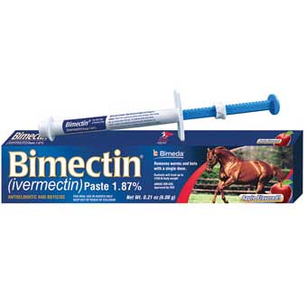 BIMECTIN® (IVERMECTIN) PASTE 1.87 % 6.08 GM